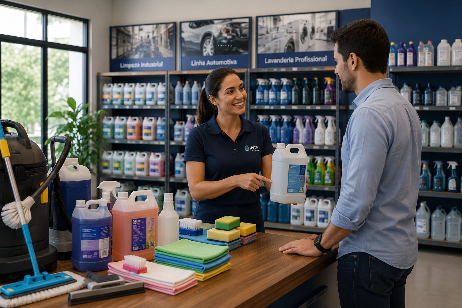 Seta Limpeza Profissional - Produtos e soluções de higiene